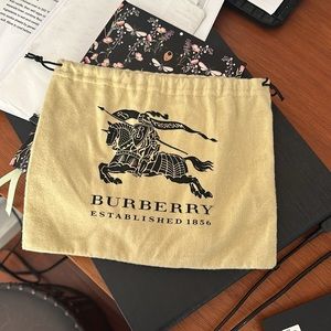 Burberry Dust Bag Dustbag 9.5”x 8”